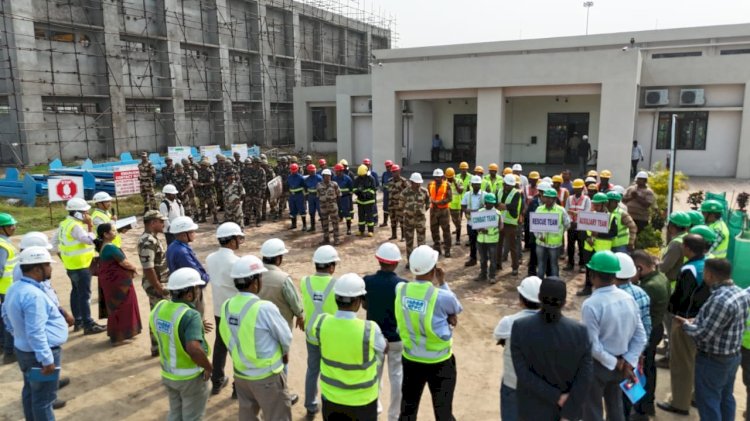 ଏନଟିପିସି ତାଳଚେର ଥର୍ମାଲ ସୁରକ୍ଷା ପ୍ରସ୍ତୁତିକୁ ସମ୍ପୂର୍ଣ୍ଣ ମକ ଡ୍ରିଲ୍ ସହିତ ମଜବୁତ କଲା