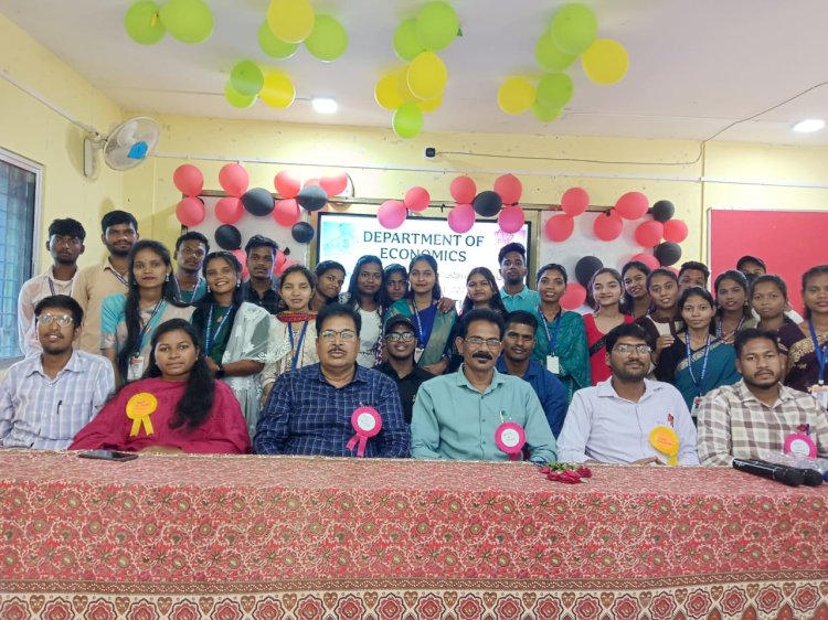 ଅର୍ଥନୀତି ବିଭାଗର ବିଦାୟ ସମ୍ବର୍ଦ୍ଧନା ଉତ୍ସବ ଅନୁଷ୍ଠିତ