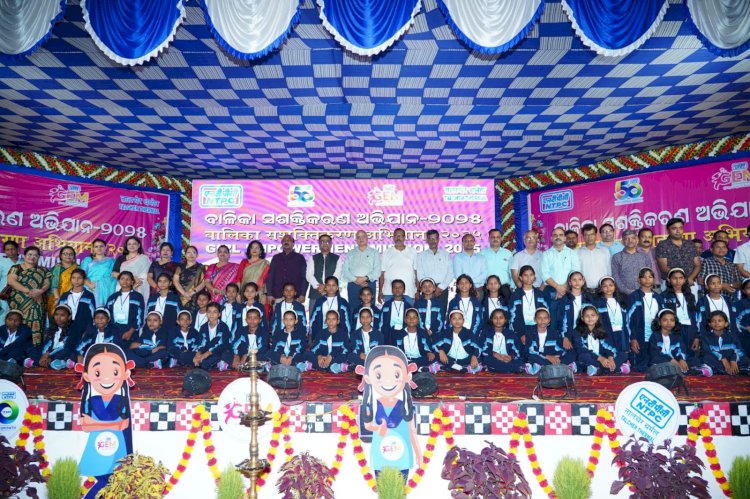 *ଏନ୍ ଟି ପି ସି ତାଳଚେର ଥର୍ମାଲ ରେ ବାଳିକା ସଶକ୍ତି କରଣ ଅଭିଯାନ 2025 ର ଶୁଭାରମ୍ଭ*