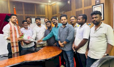 ମାଲକାନଗିରି ନୂତନ ଜିଲ୍ଲାପାଳ ଙ୍କୁ ସ୍ଵାଗତ ଜଣାଇଥିଲେ ଉକ୍ତଳ ସାମ୍ବାଦିକ ସଂଘ।